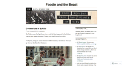 Desktop Screenshot of foodieandthebeast.org