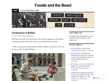 Tablet Screenshot of foodieandthebeast.org